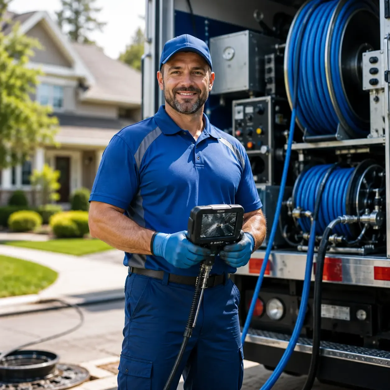 Local outdoor drain cleaning specialists in Fords, NJ